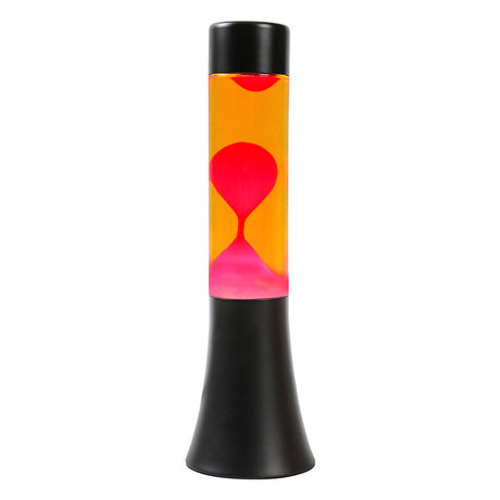 Lampa lawowa Itotal czarna pomarańczowa czerwona, 30cm