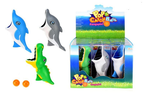 Toi-zabawki Toi zabawki strzelanka delfin krokodyl 3-tyłek.