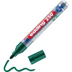 Marker do tablic suchościeralnych edding e-250 zielony 1,5 - 3 mm