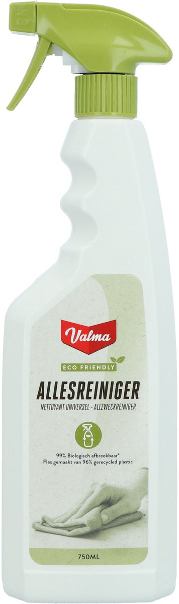Valma ekologiczny, uniwersalny spray czyszczący - gotowy - zapach cytrusowo-eukaliptusowy - 750ml