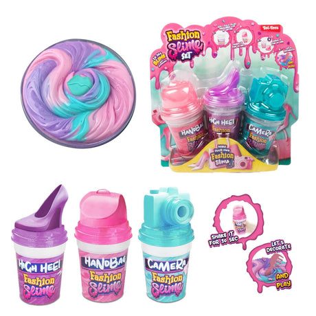 Zestaw puszystego śluzu Toi-toys z akcesoriami