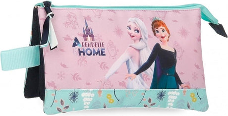 Piórnik Jim Jam Piórnik Disney Kraina Lodu, 3 przegródki, 2 zamki