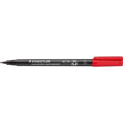 Długopis staedtler lumocolor 313 fibre 0,4mm czerwony wodoodporny