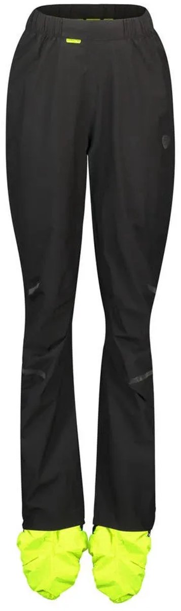 Agu commuter - regenbroek - dames - zwart - xl - waterdicht 10.000mm - gerecycled polyester - reflecterend - ykk rits - overschoen