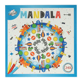 Mandala do kolorowania 20,5x20,5cm