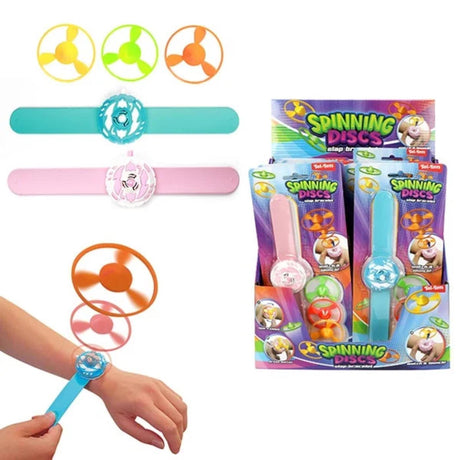 Toi-toys Zabawna składana bransoletka z miotaczem i 3 dyskami
