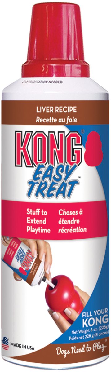 Przekąska dla psa Kong stuff'n paste - wątróbka - ciastka dla psów - 226 gr
