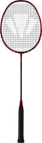 Carlton - badminton racket- 3.7 team ii- pearl red black