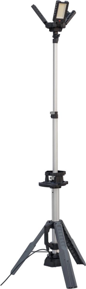 Lampa budowlana Brennerstuhl LED ze statywem 100W 13500lm 6500K IP54 - 5 metrów (1173700008)