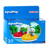 Aquaplay duży - - 2 żaglówki + 2 figurki - akcesoria do torów wodnych