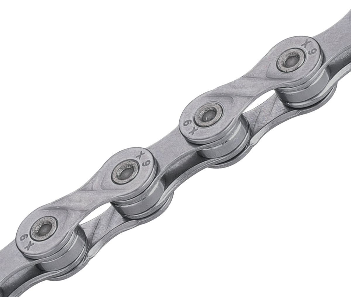 Km C x9 Łańcuch rowerowy 9 prędkość 1 2x3 32 116 Silvers Srebrne