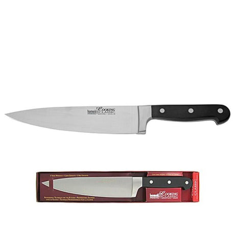 Klasyczny nóż szefa kuchni Homeij Cooking o średnicy 20 cm ze stali nierdzewnej