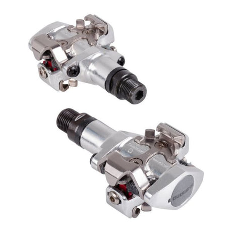 Zestaw pedałów Shimano PD-M505 SPD - srebrny