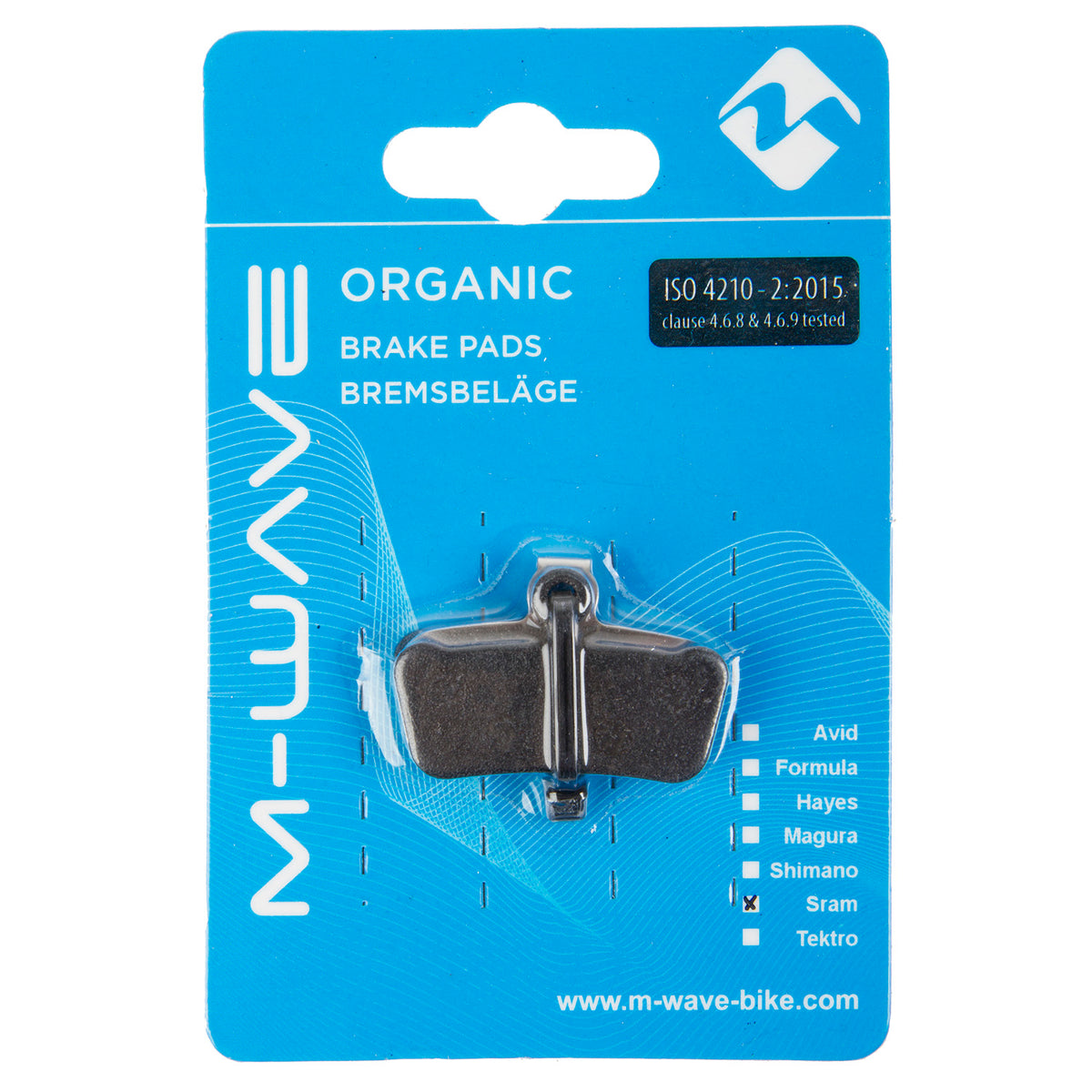 Klocki hamulcowe M-wave bpd organiczne s3 do hamulców tarczowych