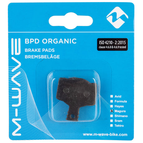 Klocki hamulcowe M-wave bpd organiczne m1 do hamulców tarczowych