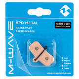 Klocki hamulcowe M-wave bpd metal s2 do hamulców tarczowych