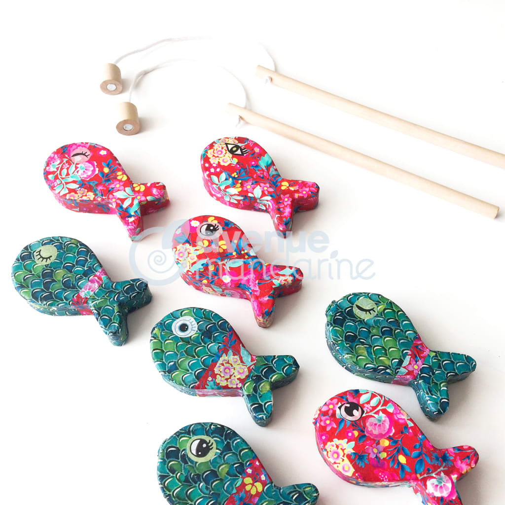Avenue Mandarin Avenue Mandarin Craft Box Decopatch Fishing