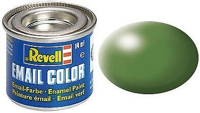 Farba emaliowa Revell # 360 - zieleń paproci, jedwabisty mat