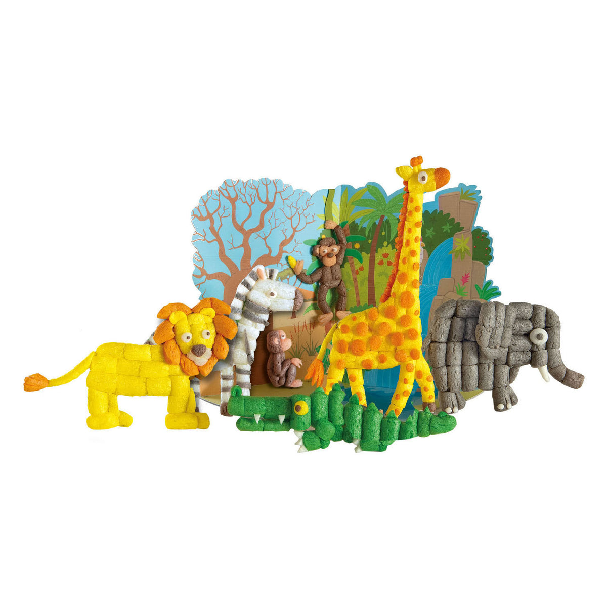 Playmais World Jungle (> 1000 sztuk)