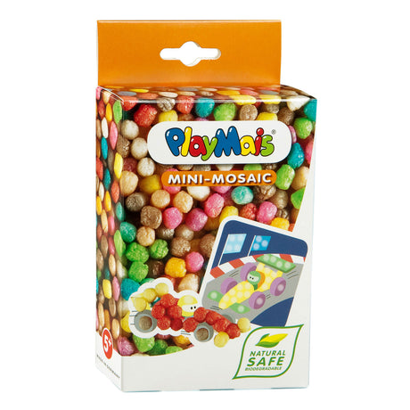 Mini mozaika Playmais - samochód wyścigowy