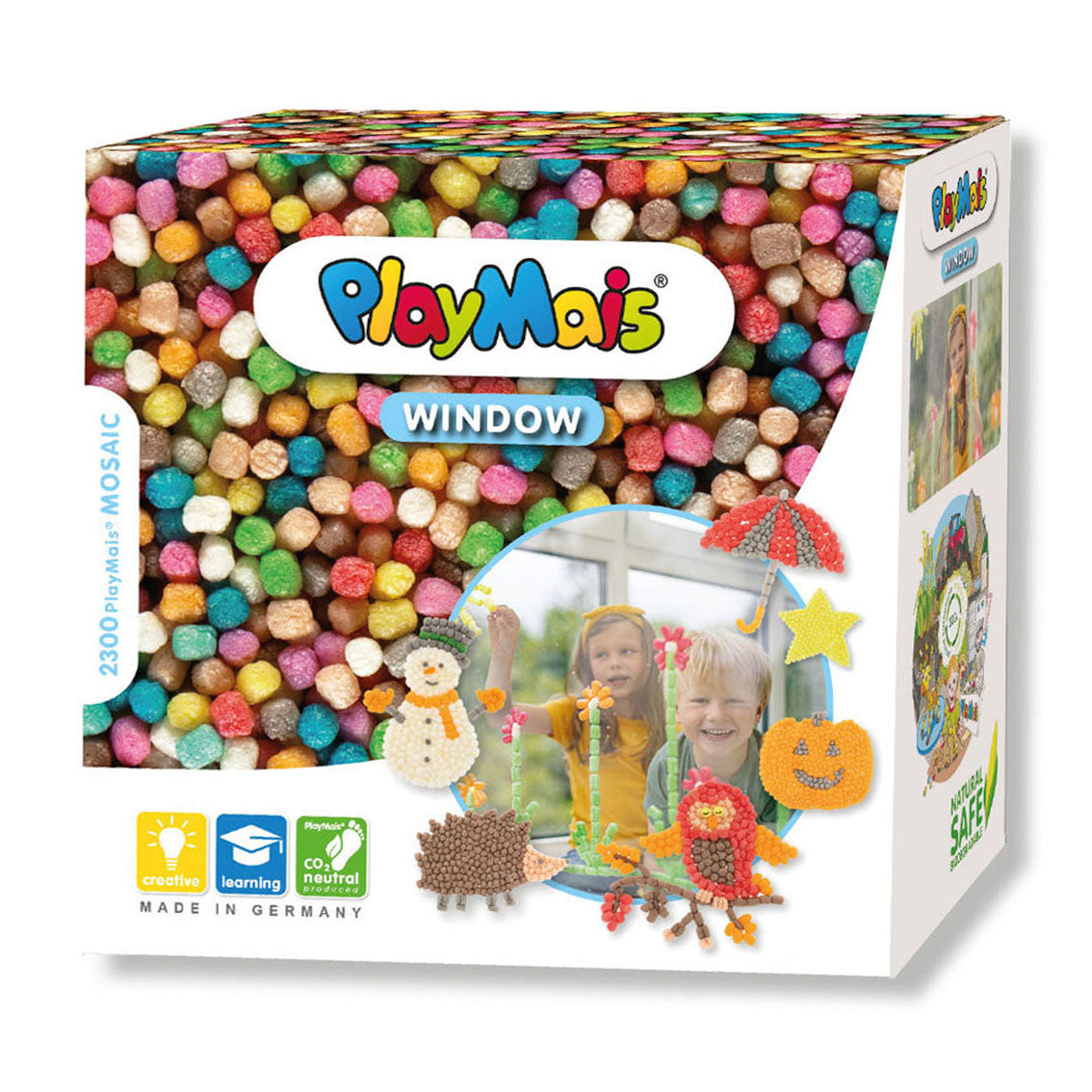 PlayMais Window Mosaic - Herst Winter, 2300dlg.