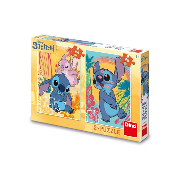 Puzzle Dinotoys od Stitch in Love 24 + 48 elementów