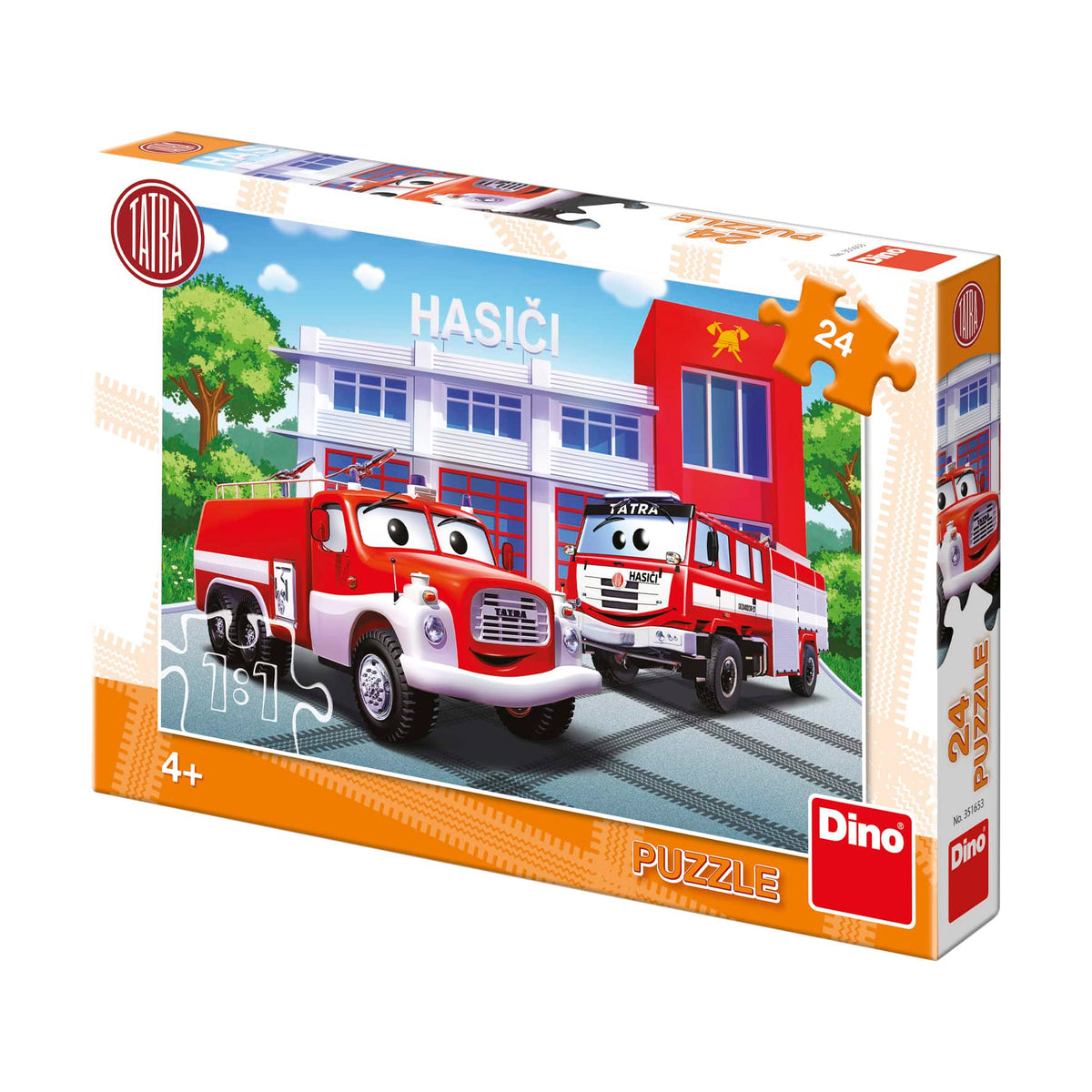 Puzzle Dinotoys Dino - Tatrzańska Straż Pożarna - 24 elementy