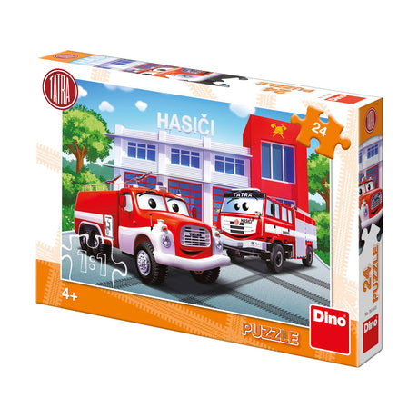 Puzzle Dinotoys Dino - Tatrzańska Straż Pożarna - 24 elementy