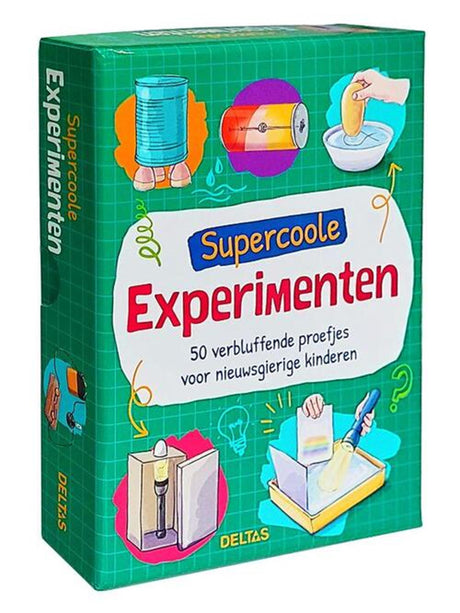 Super fajne eksperymenty Delty - pudełko kart