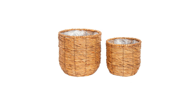 S 2 pot hamilton grass d25 h19cm light brown