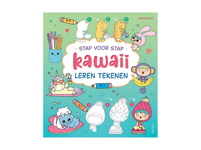 Kawaii Delta krok po kroku uczy się rysować książkę hobbystyczną