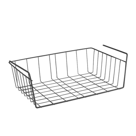 Kosz wiszący Metaltex 40x26x14 cm czarny metalowy