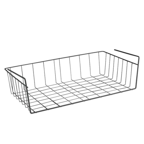 Metaltex kosz babette pod półkę 50cm metalowy czarny