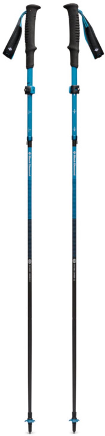 Laski Black Diamond Distance Carbon flz – 100% carbon – regulacja 125-140 cm – ultralekkie, składane – technologia Z-Pole