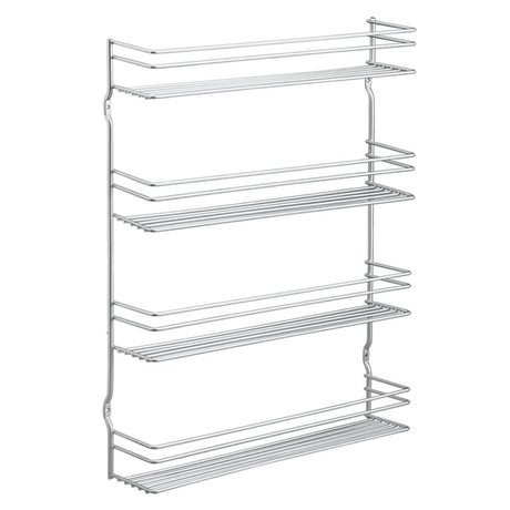 Metaltex Space Saver Smart Kitchen Pepito Herb Rack 4 podłogi 36x8x45 cm Srebrne