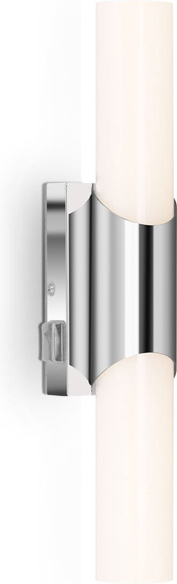 Briloner lime - Lampa lustrzana LED - oświetlenie lustra łazienkowego - ze zintegrowanym włącznikiem - neutralne białe światło 4000k - 6,5w - 700 lm - chrom - 32cm