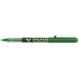 Pióro kulkowe pilot v-ball z chwytem zielonym 0,5 mm