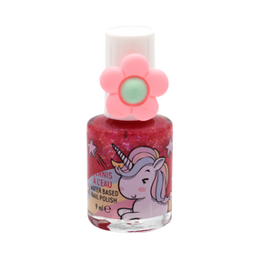 Unicorn nagellak met ring assorti