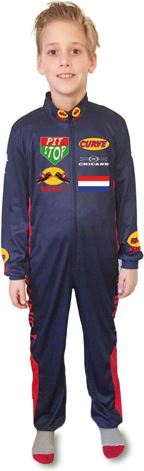 Kostium Rubies Rubie's formuła 1 junior poliester niebieski rozmiar 104