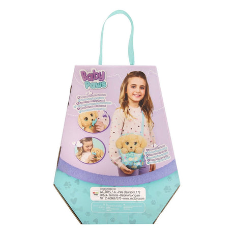 IMC Toys Baby Paws Dog Labrador - interaktywna pluszowa zabawka