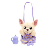 Pyszna interaktywna przytulanka chihuahua Baby Paws