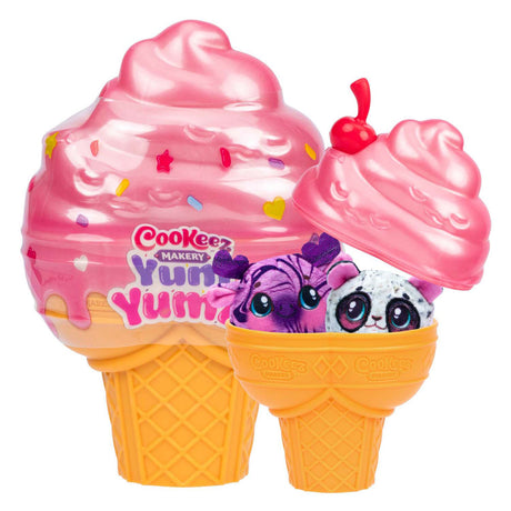 Cookeez Makery Mniam Mniam Niespodzianka Pluszowa Zabawka, 2 szt