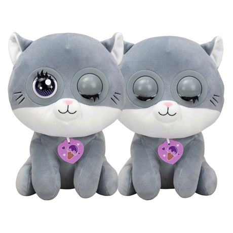 Kotek Silverlit Winksies Blueberry - interaktywna przytulanka w pucharku po lodach