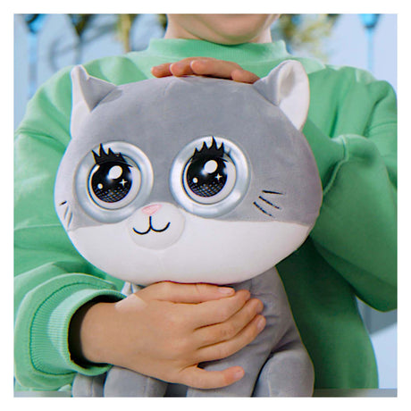 Kotek Silverlit Winksies Blueberry - interaktywna przytulanka w pucharku po lodach