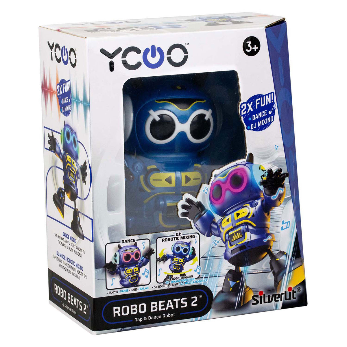 Silverlit robo beats ii - tańczący robot z muzyką