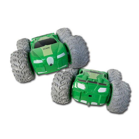 Gear2play rc stunt racer zielony 1:18 - samochód zdalnie sterowany - sterowany samochód