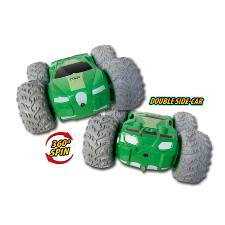 Gear2play rc stunt racer zielony 1:18 - samochód zdalnie sterowany - sterowany samochód