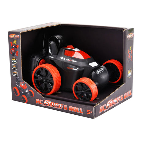 Gear2play RC Stunt Roll Samochód kaskaderski - czerwony