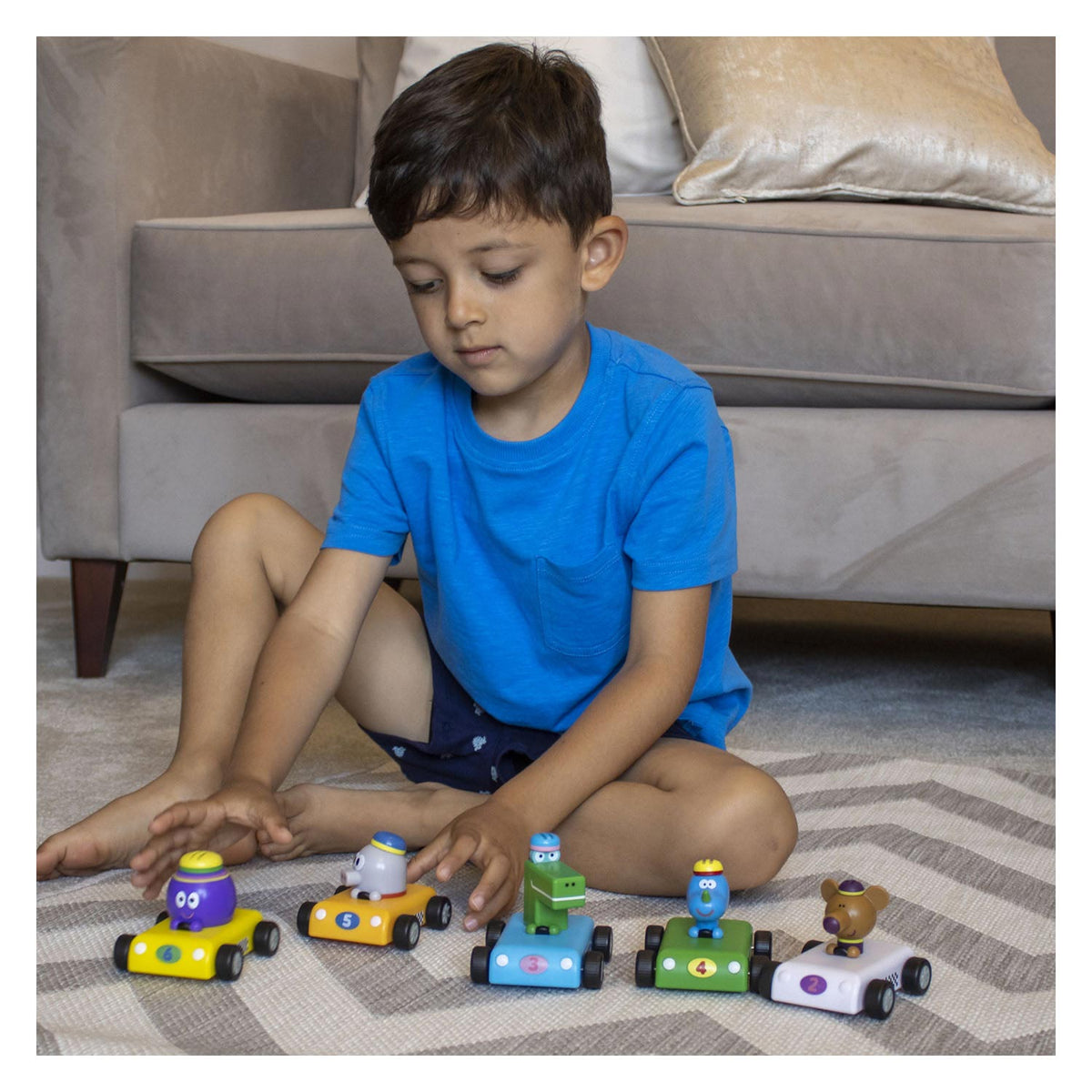 Spectron, hej, samochód wyścigowy Duggee