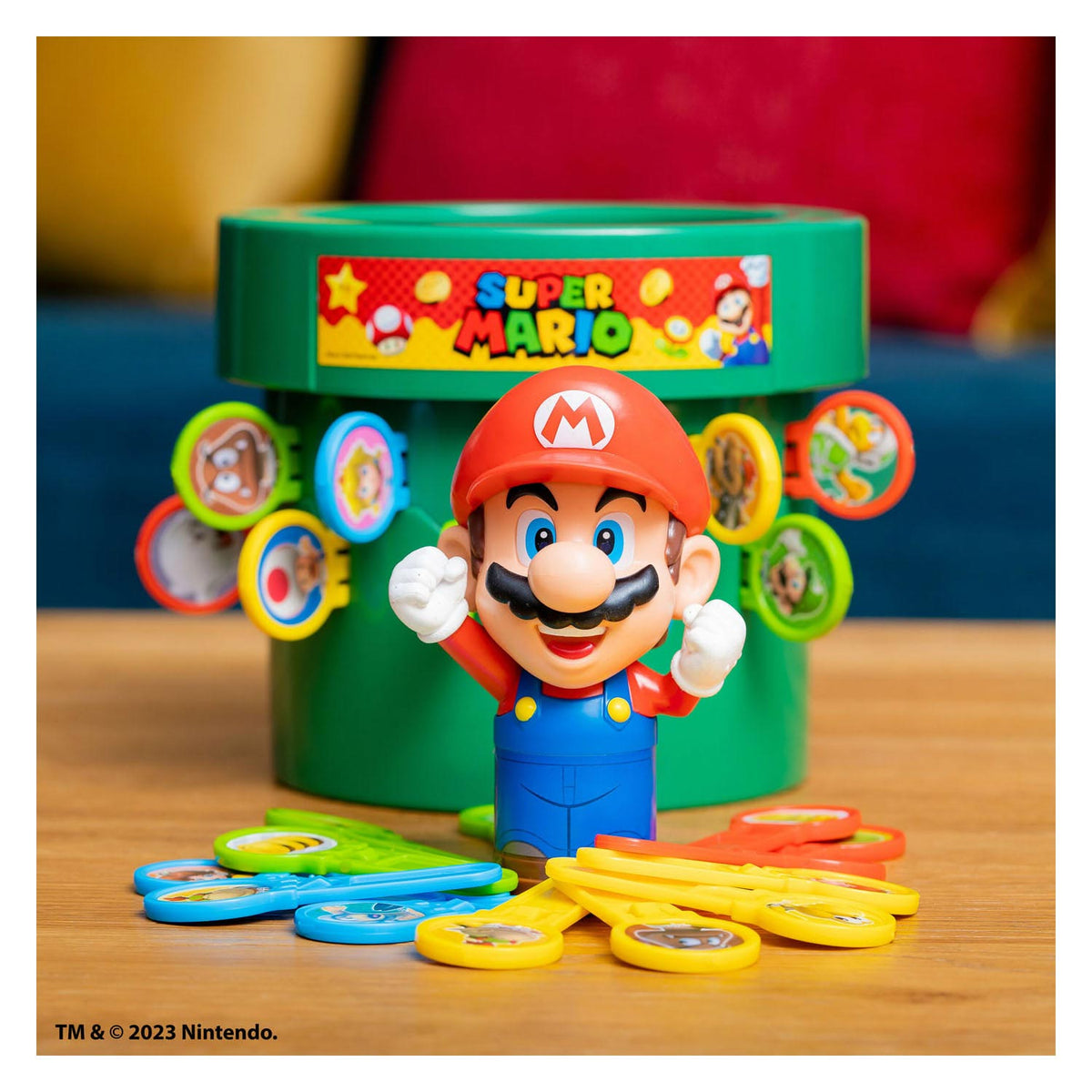 Gra planszowa Tomy Pop Up Super Mario